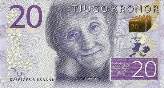 Suécia - 20 Kronor 2015 (# 69a)
