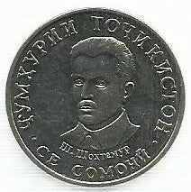Tajiquistao - 3 Somoni 2018 (Km# ..)