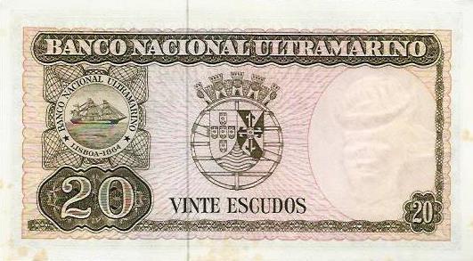 Timor - 20$00 1967 (# 26)