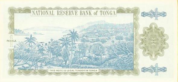 Tonga - 1 Pa´anga 1992 (# 25)