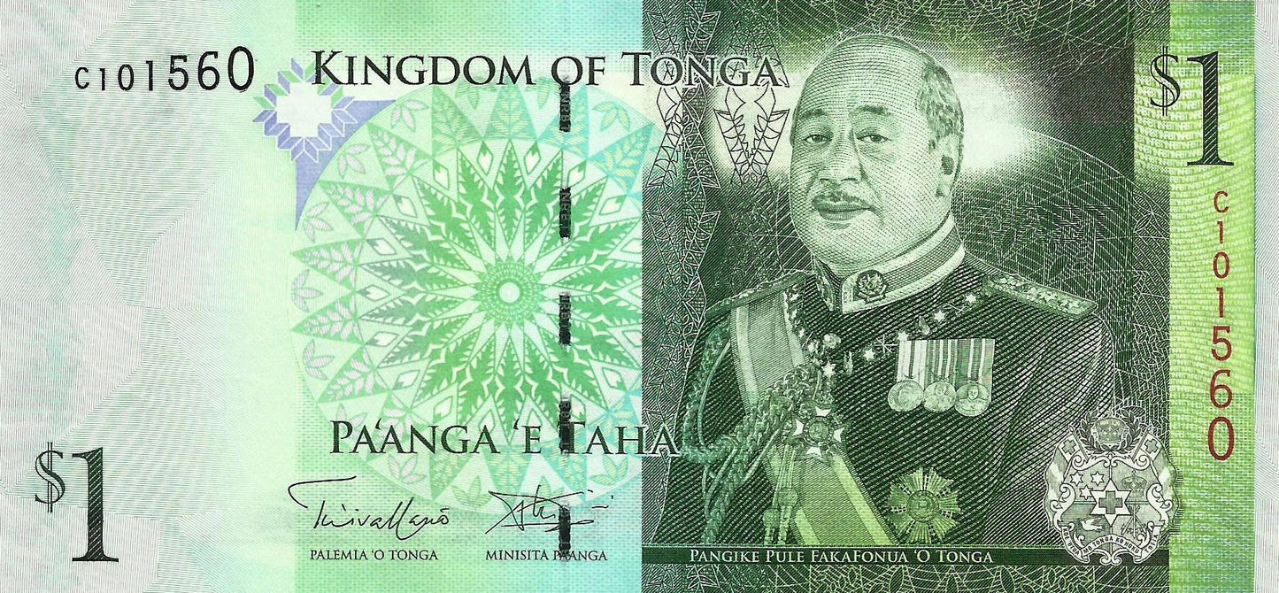 Tonga - 1 Pa´nga 2011 (# 37c)