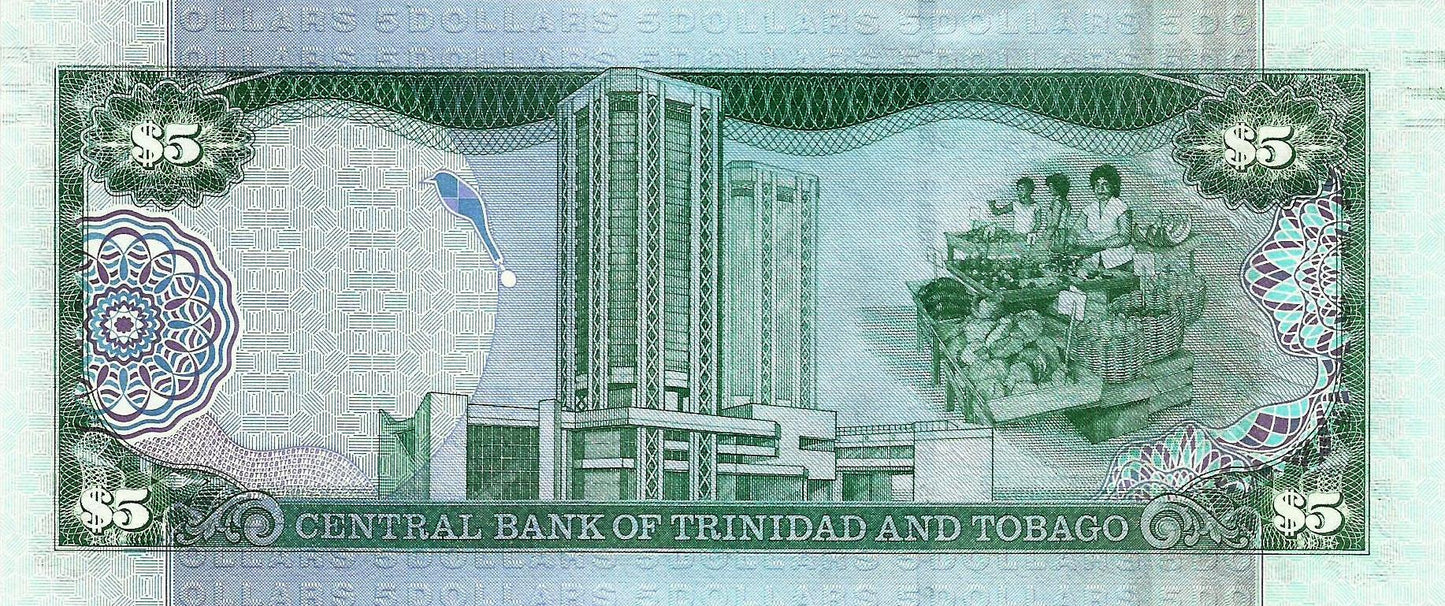 Trinidade  Tobago - 5 Dolares 2013 (# 47)