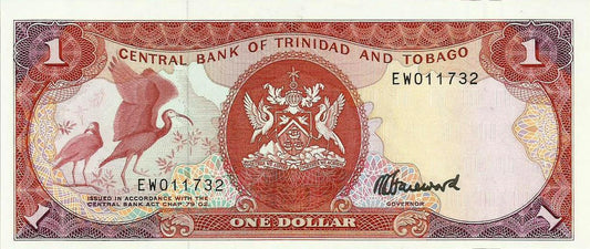 Trinidade Tobago - 1 Dolar 1985 (# 36c)