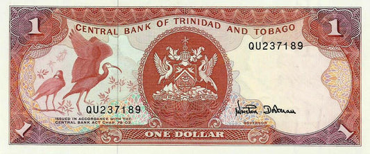 Trinidade Tobago - 1 Dolar 1985 (# 36d)