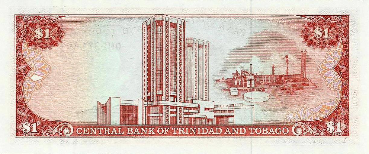 Trinidade Tobago - 1 Dolar 1985 (# 36d)