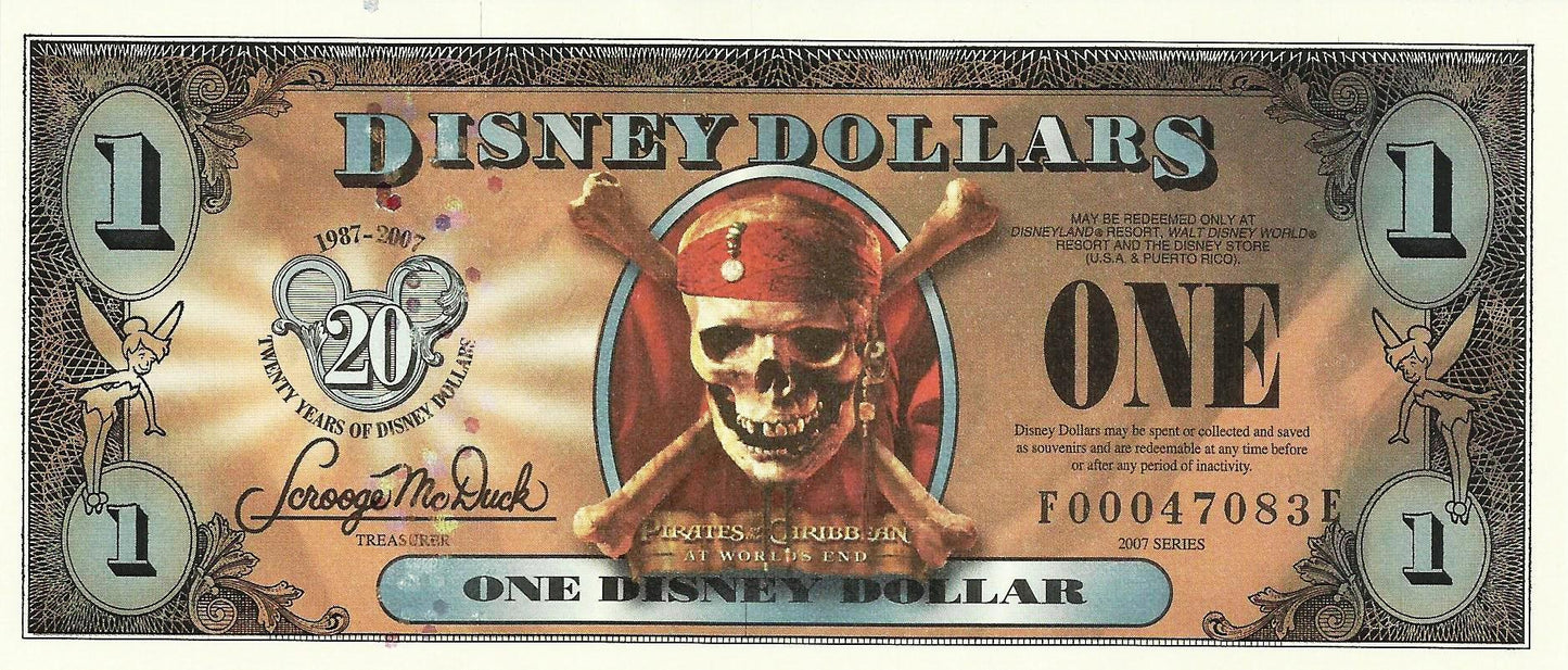 Usa - 1 Dolar 2007 (Fantasia)