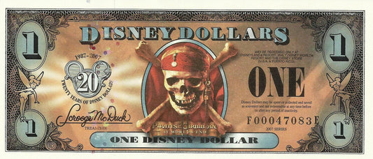 Usa - 1 Dolar 2007 (Fantasia)
