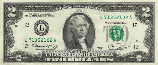 Usa - 2 Dolares 1976 (# 461)