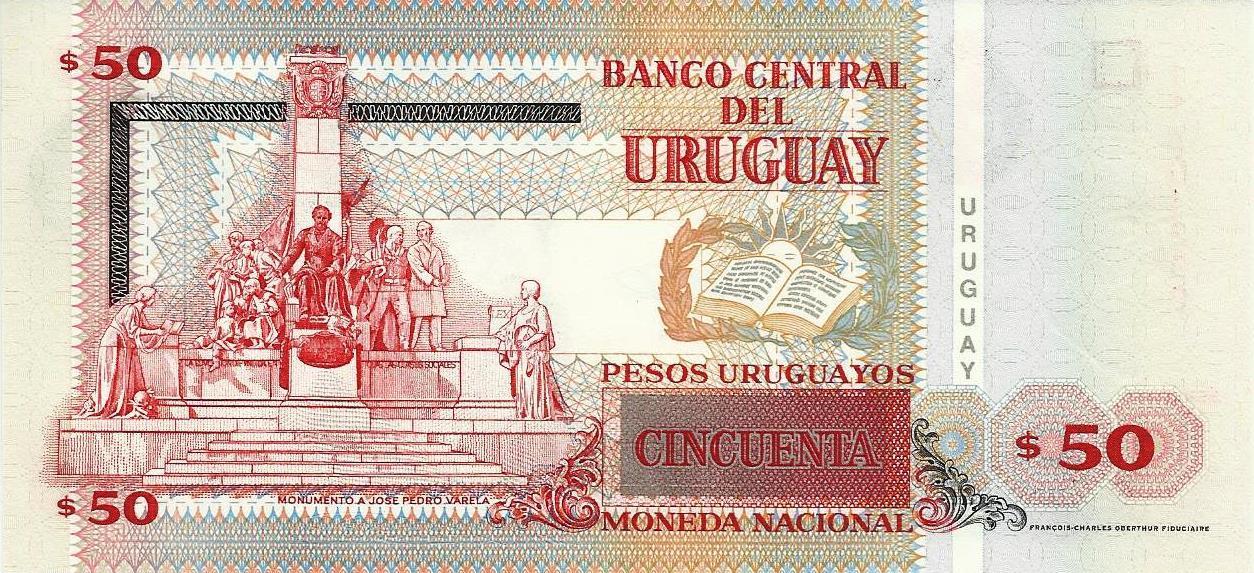Uruguai - 50 Pesos 2008 (# 87)