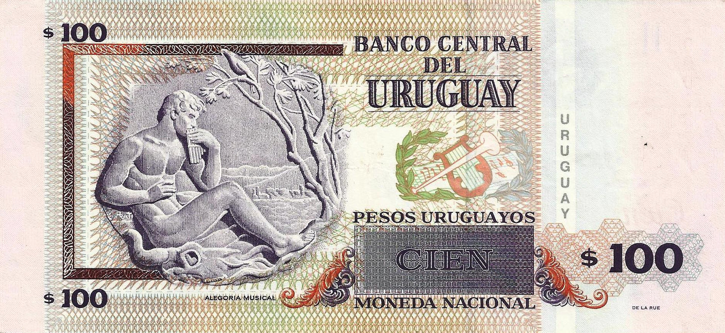 Uruguai - 100 Pesos 2011 (# 88b)