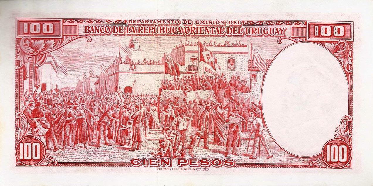Uruguai - 100 Pesos 1939 (# 43)