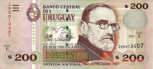 Uruguai - 200 Pesos 2011 (# 89c)