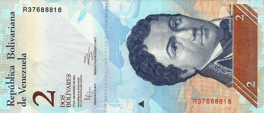 Venezuela - 2 Bolivares 2012 (# 88e)