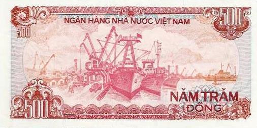 Vietname - 500 Dong 1988 (#101a)