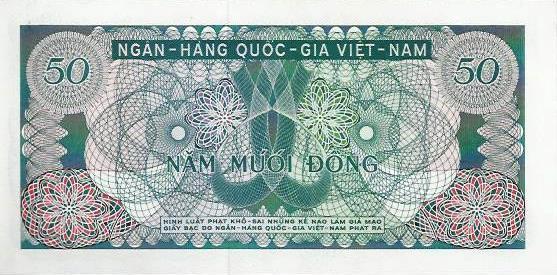 Vietname Sul - 50 Dong 1969 (# 25a)