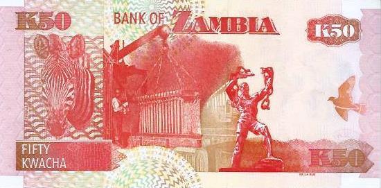 Zambia - 50 Kwacha 2009 (# 37f)