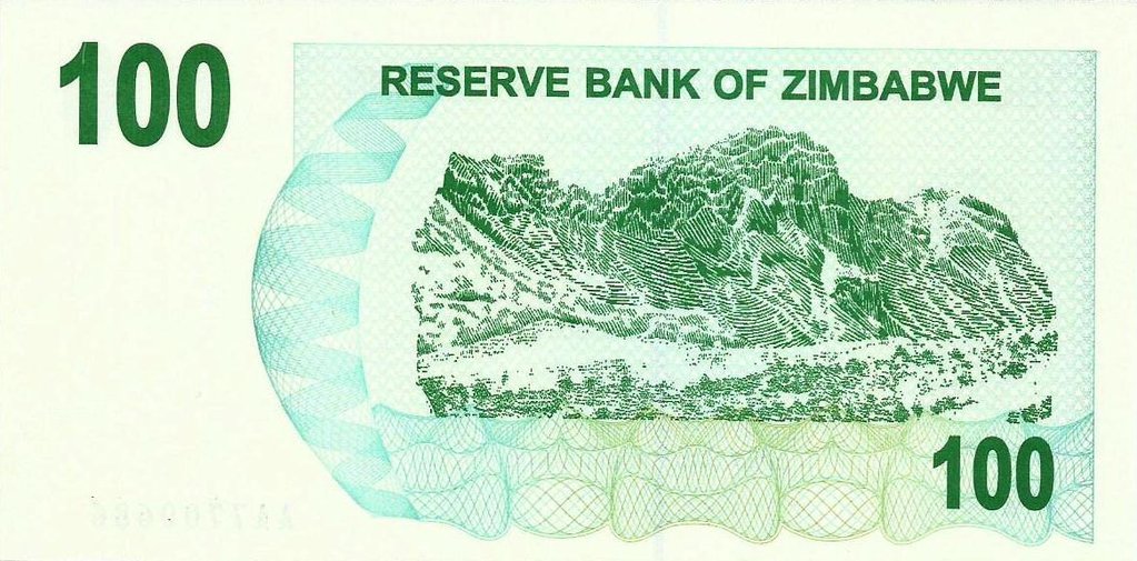 Zimbabwé - 100 Dolares 2006 (# 42)