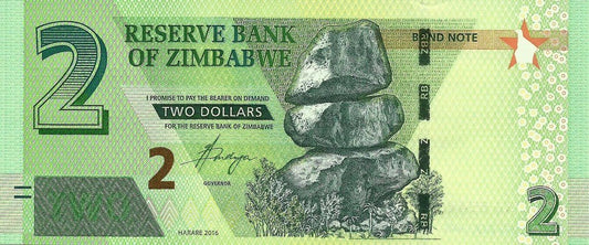 Zimbabwé - 2 Dolares 2016 (# 99)