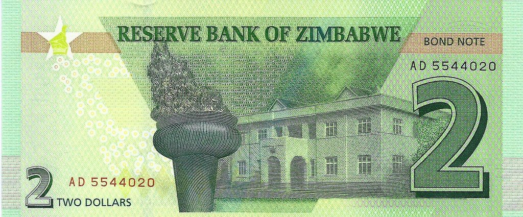 Zimbabwé - 2 Dolares 2016 (# 99)