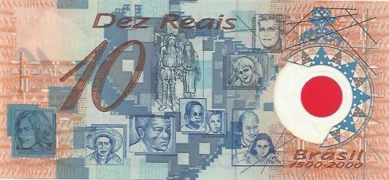 Brasil - 10 Reais 2000 (# 248a)