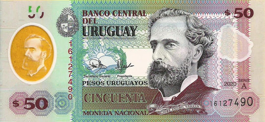 Uruguai - 50 Pesos 2020 (# ..)