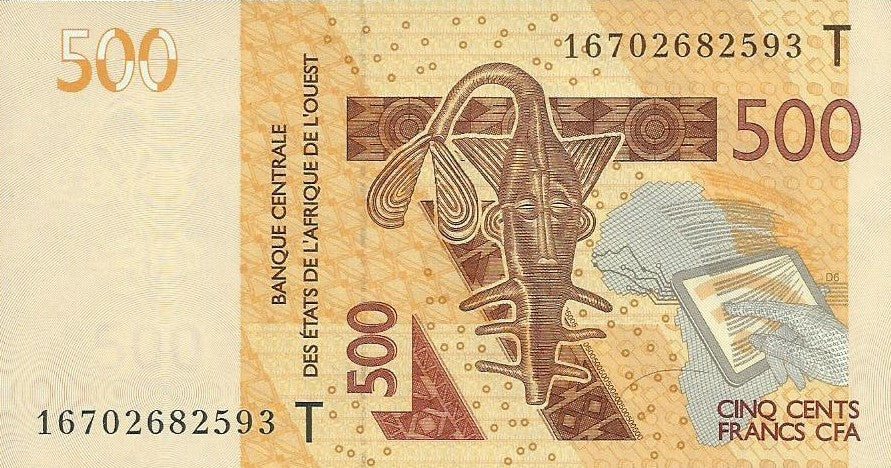 Togo - 500 Francos 2016 (# 819t)