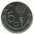 Namibia - 5 Centimos 2012 (Km# 1)