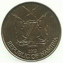 Namibia - 5 Dolares 2012 (Km# 5)