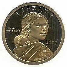 USA - 1 Dolar 2007 (Km# 310)