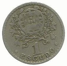 Portugal - 1$00 1944 (Km# 578)