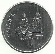 Brasil - 20 Cruzeiros 1983 (Km# 593)