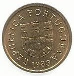 Portugal - 1$00 1983 (Km# 614)