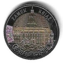 Polonia - 5 Zlotych 2021 (Km# ..) Castelo Watbrzych