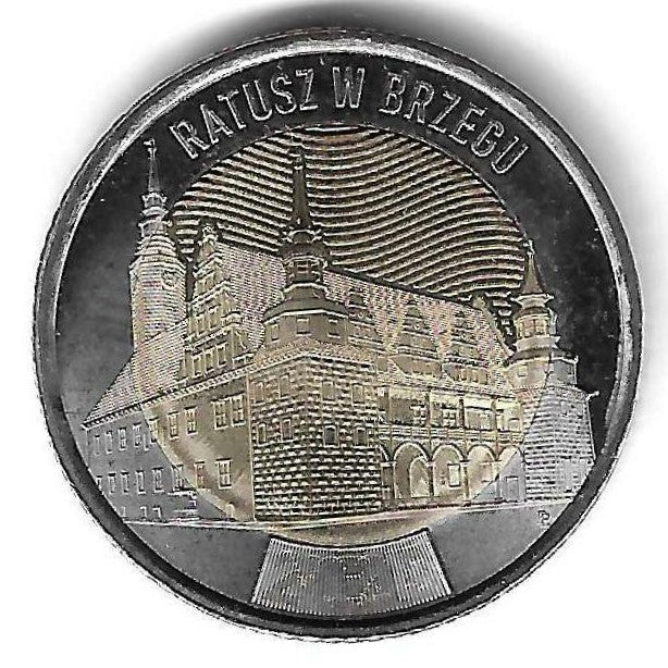 Polonia - 5 Zlotych 2025 (Km# ..) Torre Bzeg