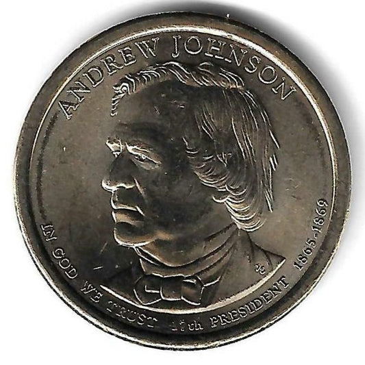USA - 1 Dolar 2011 (Km# 499) Andrew Johnson
