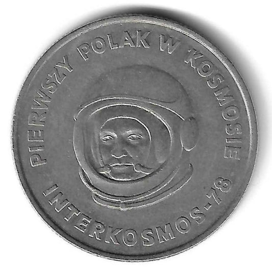 Polonia - 20 Zlotych 1978 (Km# 97) Intercosmos