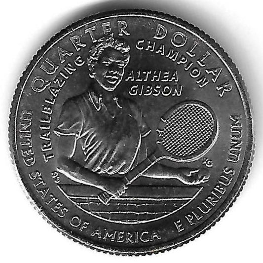 USA - 25 Cents 2025 (Km# 807) Althea Gibson