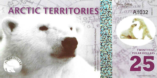 Artico - 25 Dolares 2017 (# Nl)