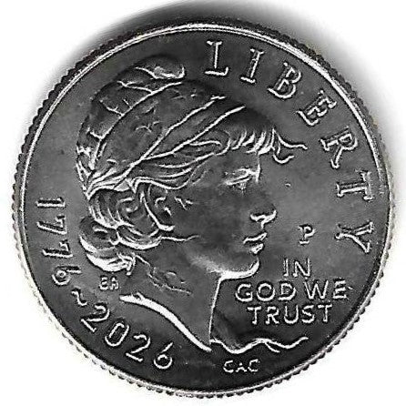 USA - 1 Dime 2026 (Km# 381.1)