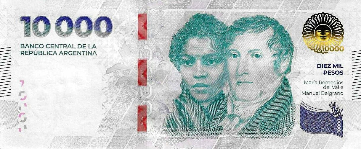Argentina  - 10000 Pesos 2024 (# 369)