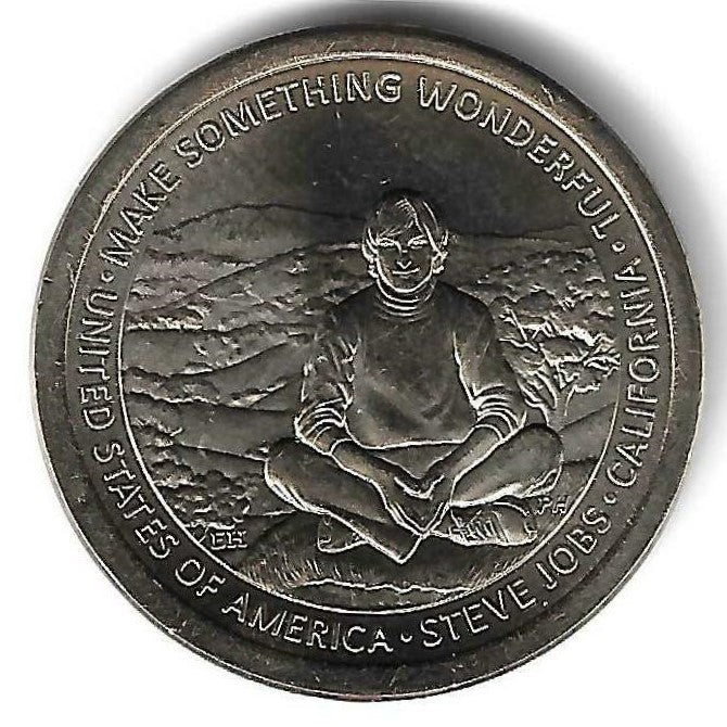 USA - 1 Dolar 2026 (Km# 832) Steve Jobs