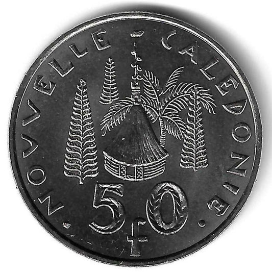 Nova Caledonia - 50 Francos 2013 (Km# 13a)