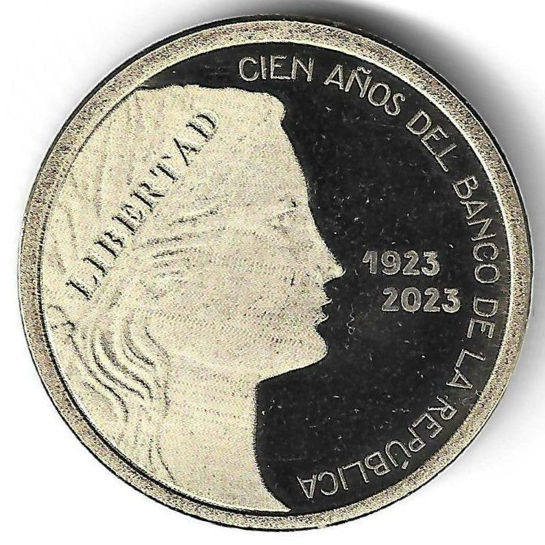 Colombia - 20000 Pesos 2023 (Km# 306) 100º Anivº Banco Central