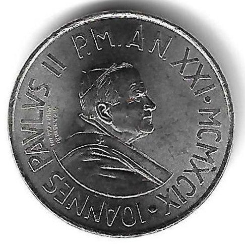 Vaticano - 50 Liras 1999 (Km# 307)