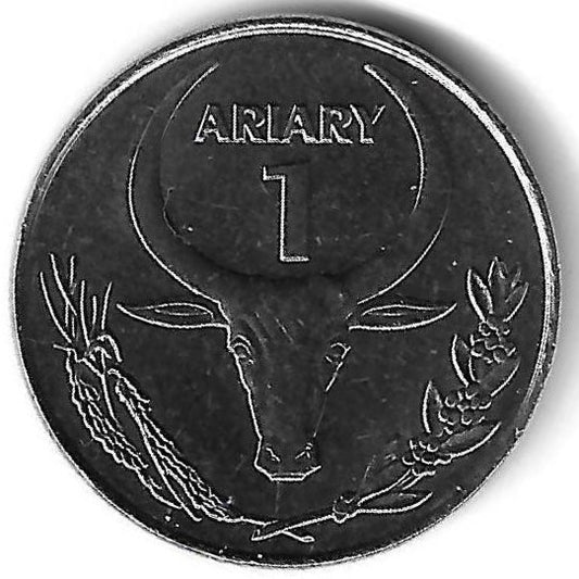 Madagascar - 1 Ariary  2004 (Km# 29)