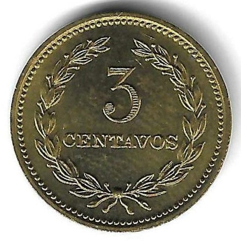 El Salvador - 3 Centavos 1974 (Km# 148)