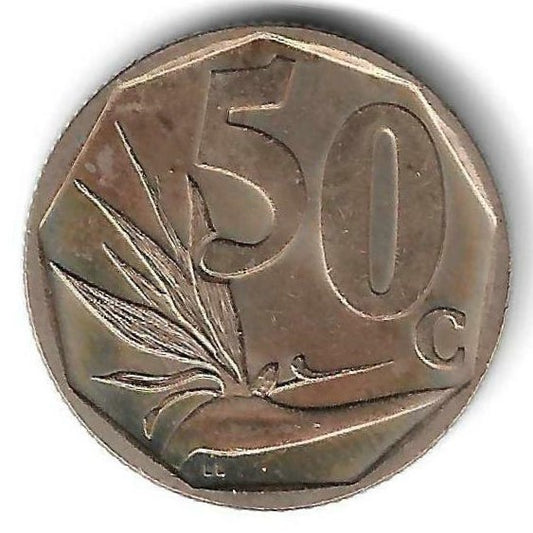 Africa Sul - 50 Centimos 2004 (Km# 331)