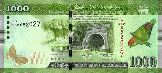 Sri Lanka - 1000 Rupias 2022 (# 127h)