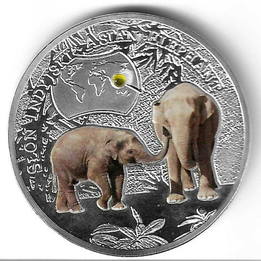 Zambia - 1000 Kwacha 2014 (Km# ..) Elefante