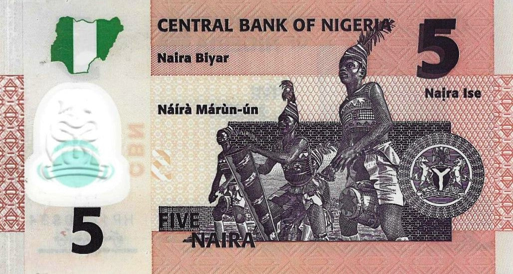 Nigeria - 5 Naira 2024 (# 38o)